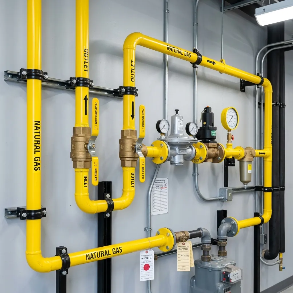 Gas Line Services Plumber in East Brooklyn, IL